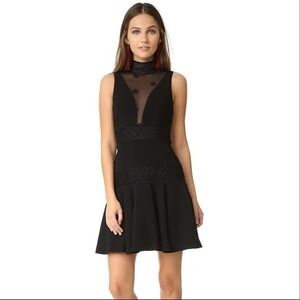 Cinq à Sept Black Concordia Dress Size 0